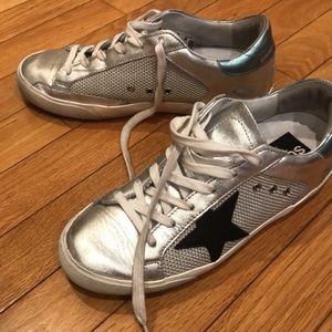 Golden Goose sneakers - silver- size 37